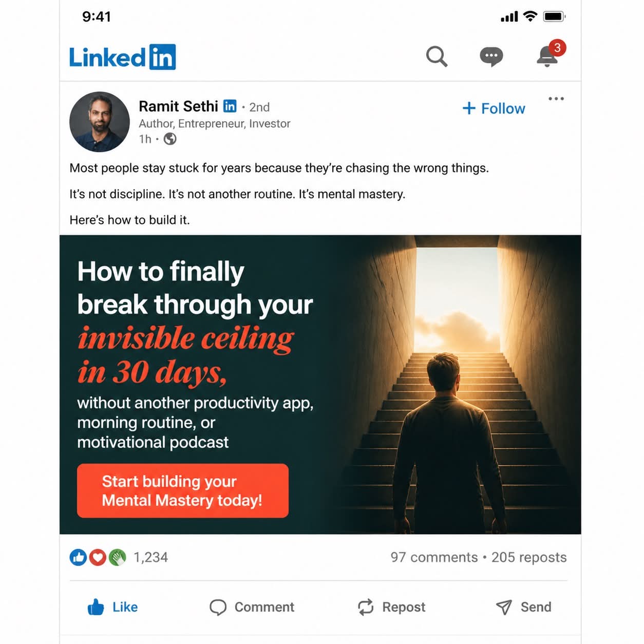 Course / coaching offer ad creative — variant 4
