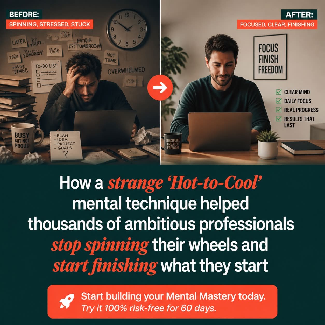 Course / coaching offer ad creative — variant 6