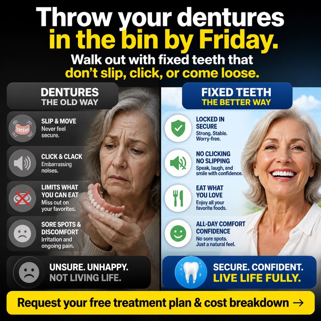 Dental practice ad creative — variant 1
