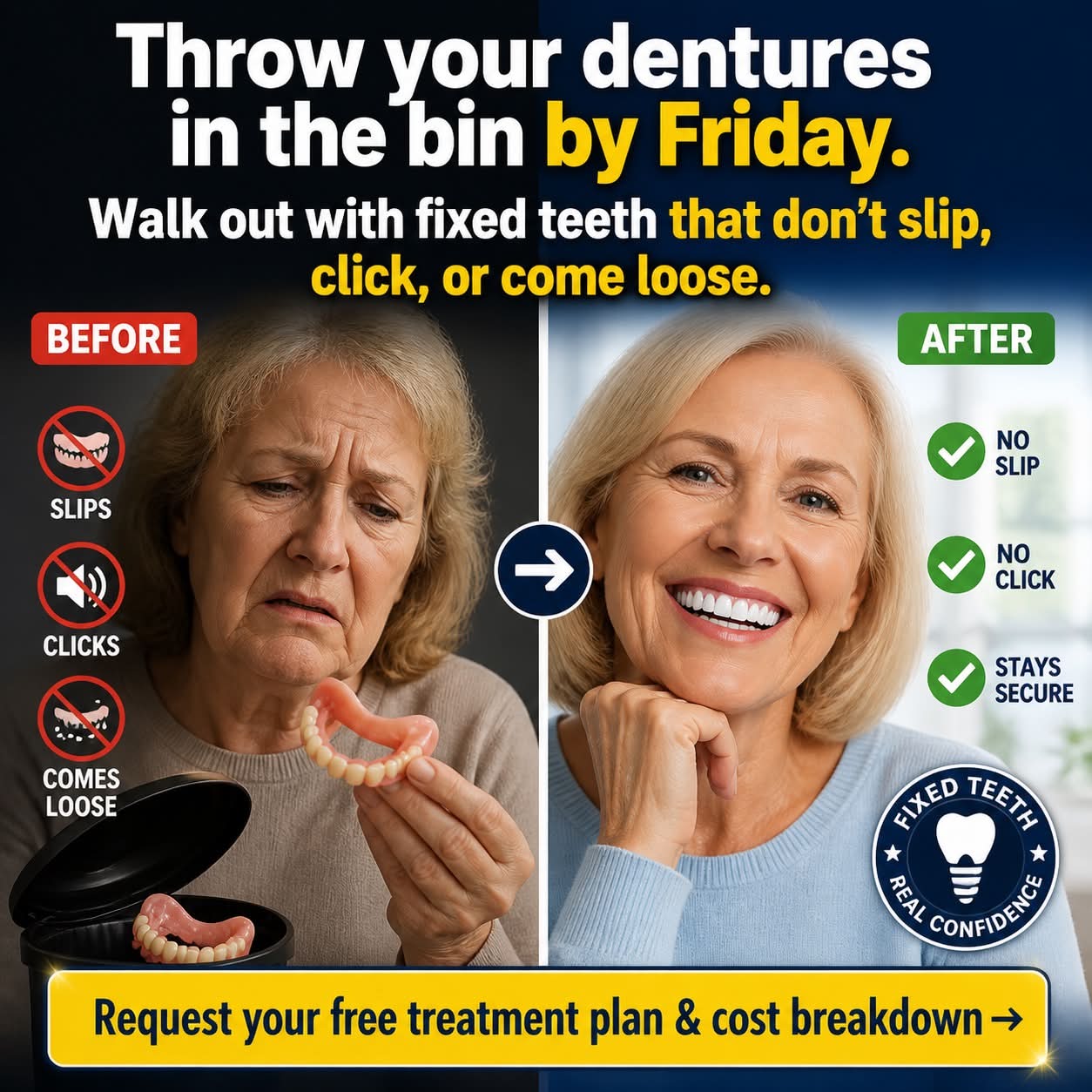 Dental practice ad creative — variant 5