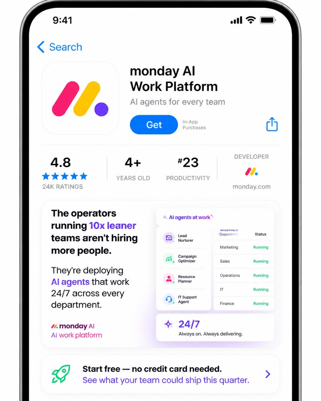 SaaS founder offer ad creative — variant 9