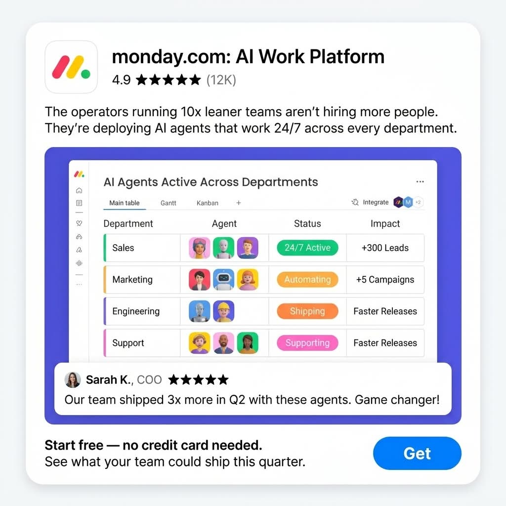 SaaS founder offer ad creative — variant 7