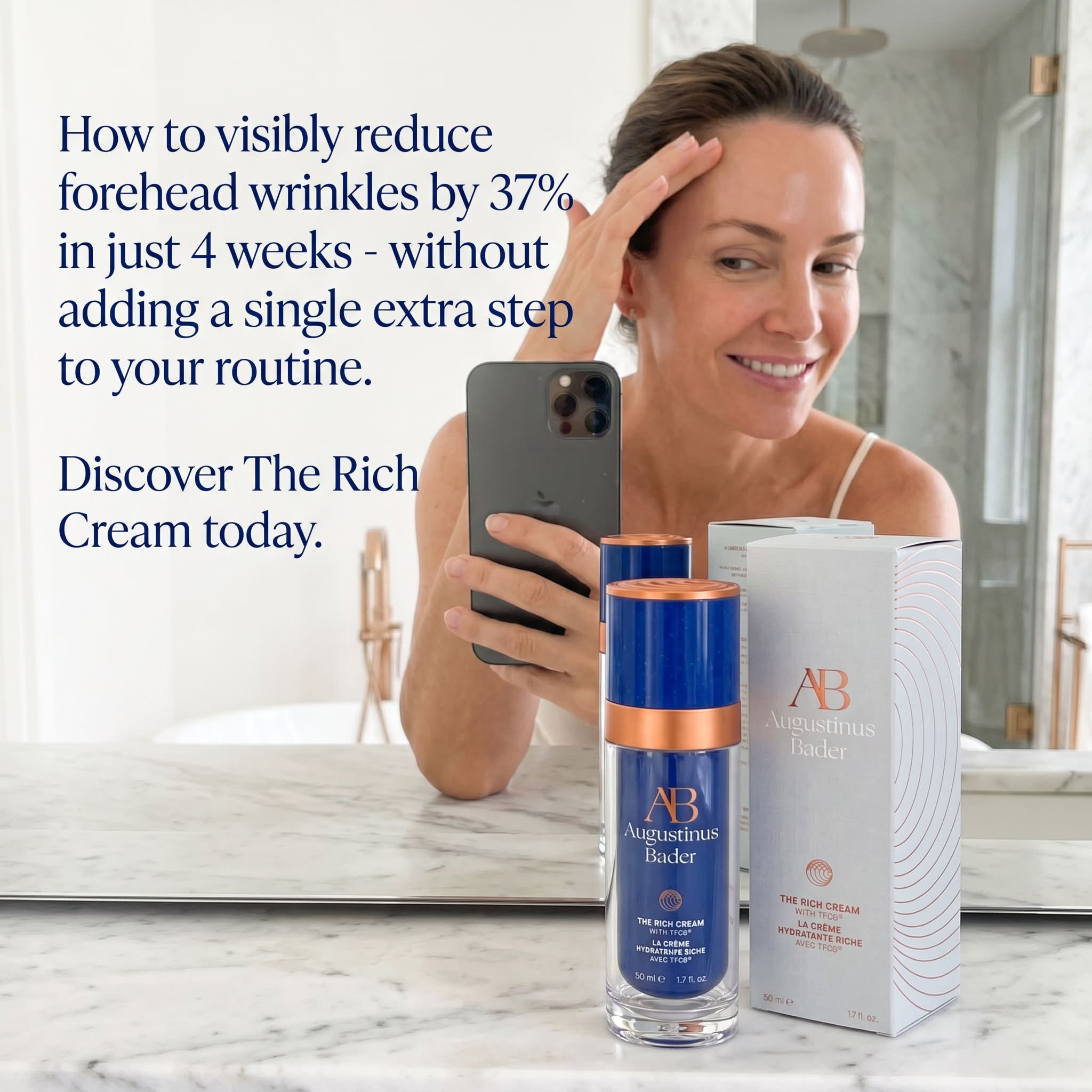 Skincare brand ad creative — variant 6