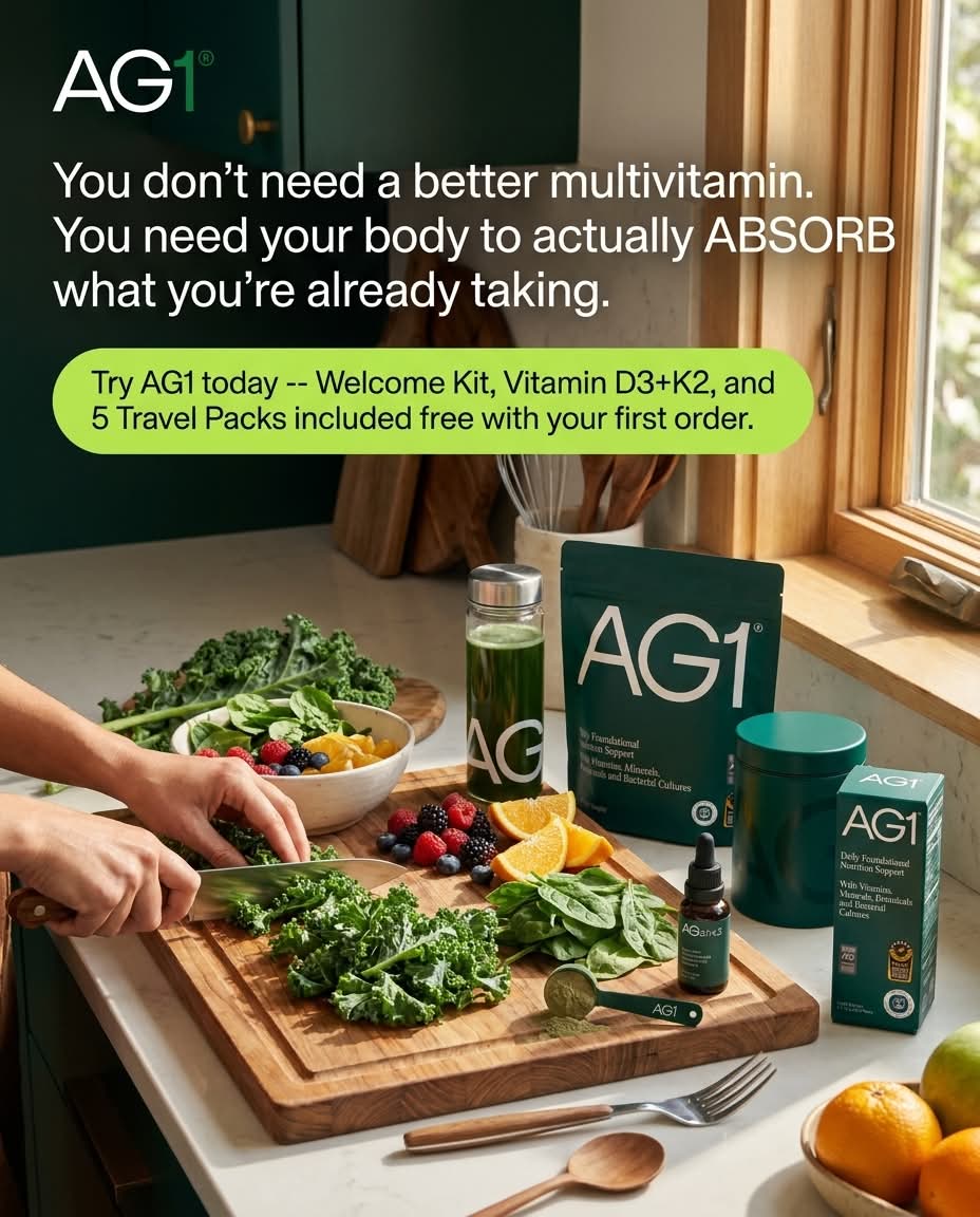 Supplement brand ad creative — variant 1