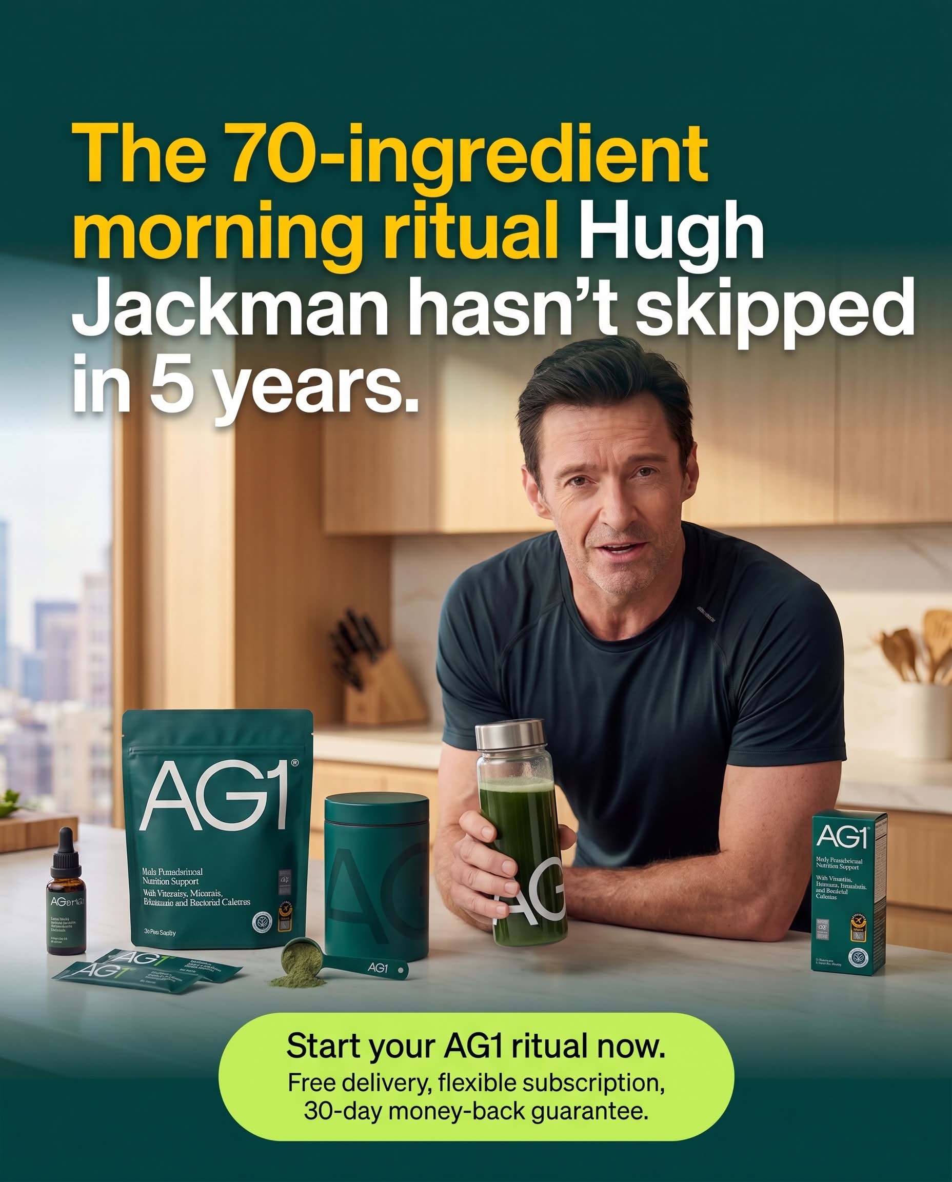 Supplement brand ad creative — variant 2
