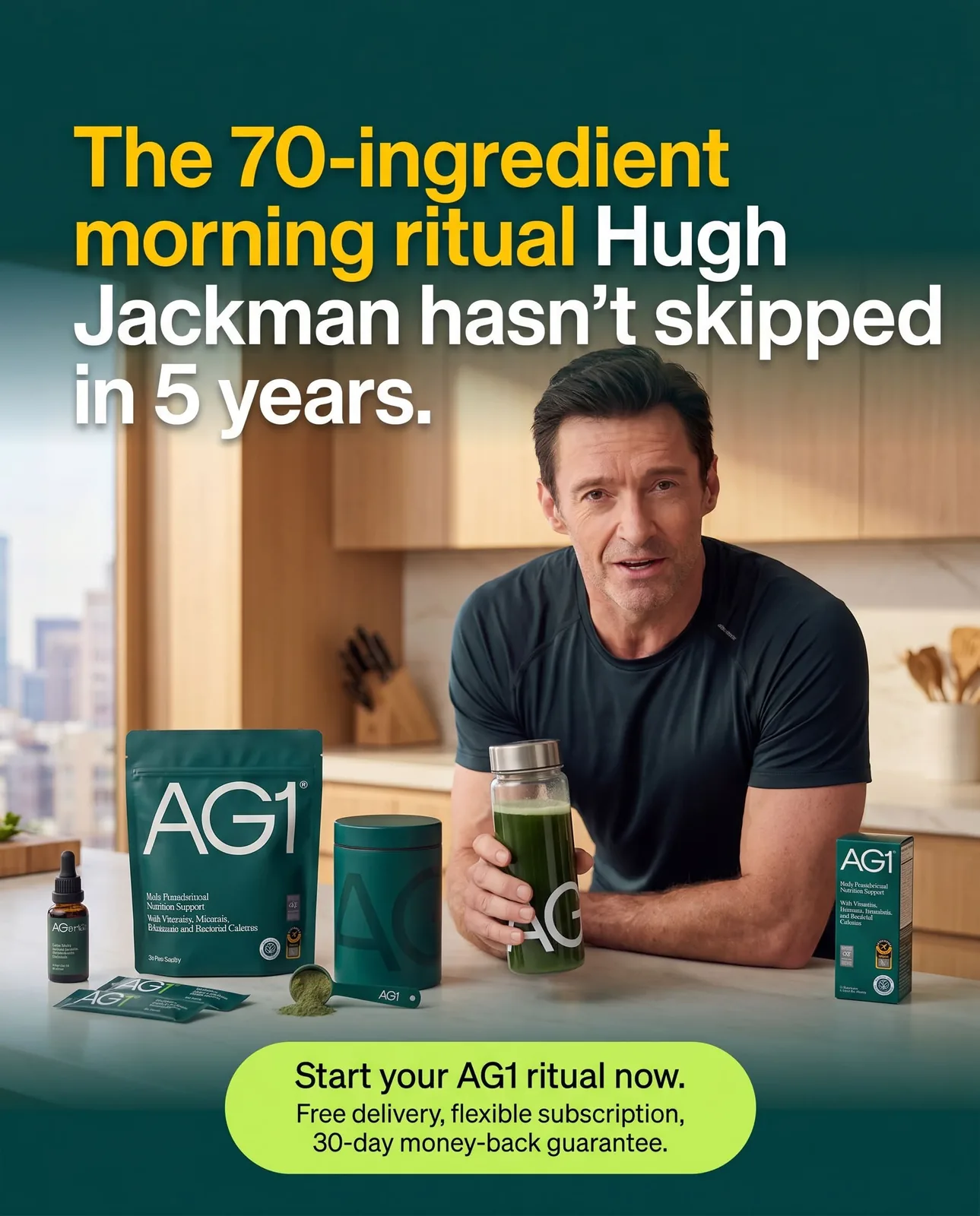 Supplement brand ad creative — variant 2