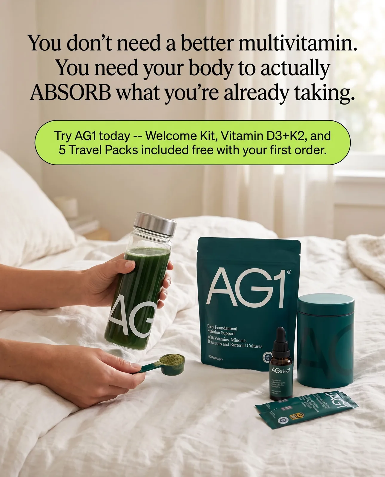 Supplement brand ad creative — variant 3