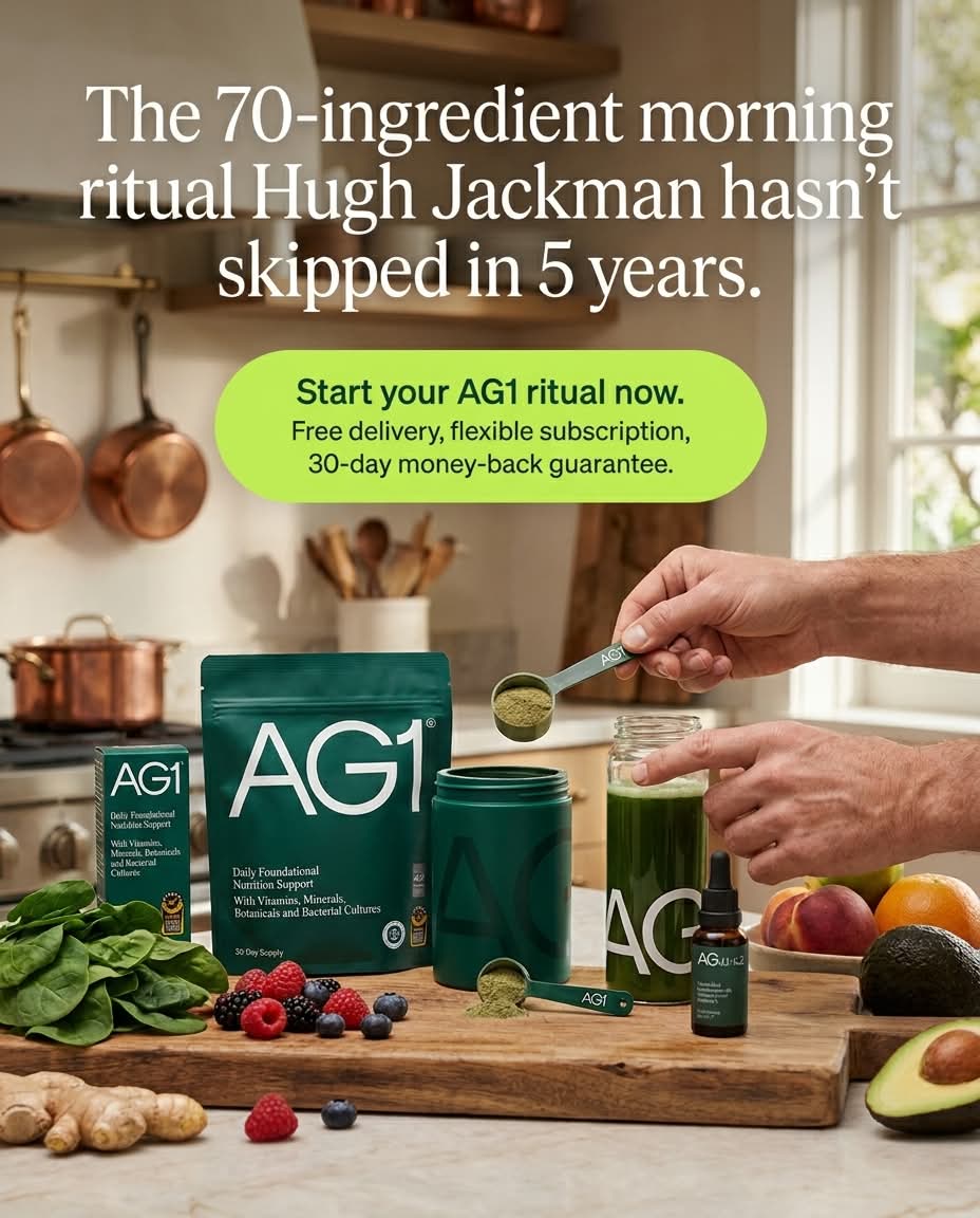 Supplement brand ad creative — variant 5
