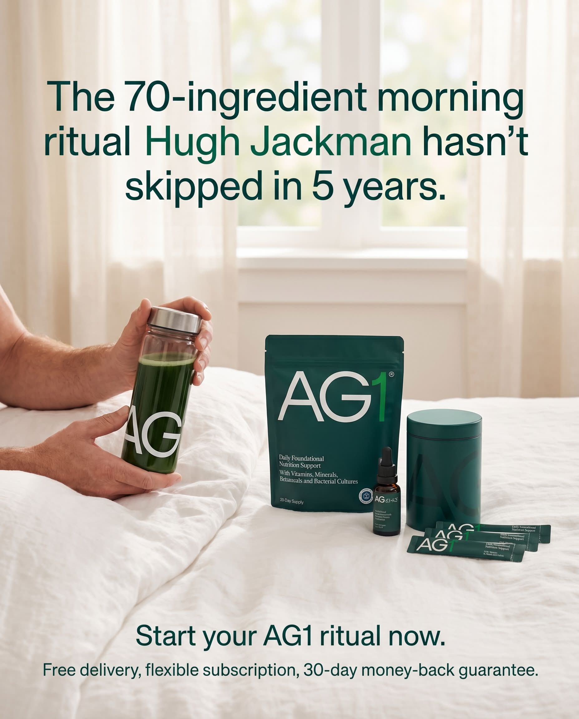 Supplement brand ad creative — variant 6