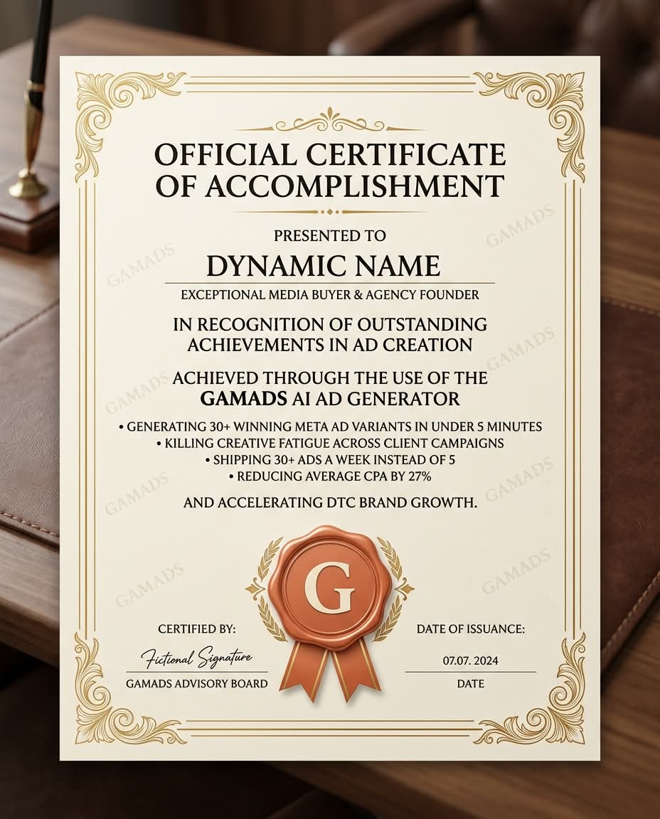 Certificate / diploma style