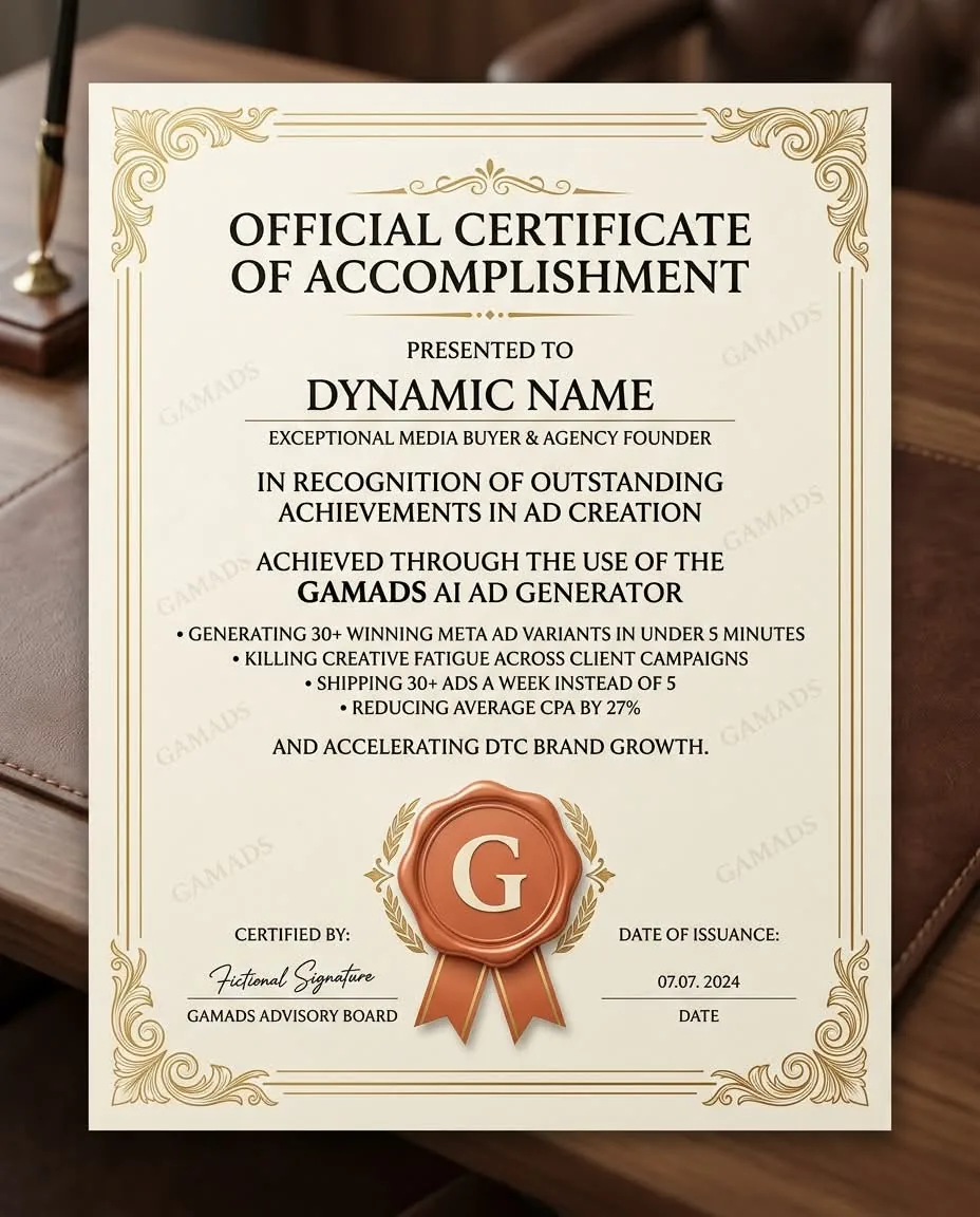 Certificate / diploma style