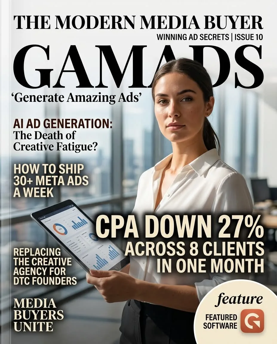 Magazine cover style
