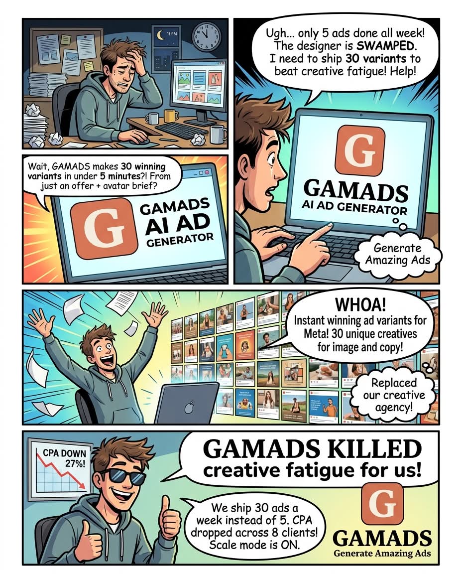 Comic strip style