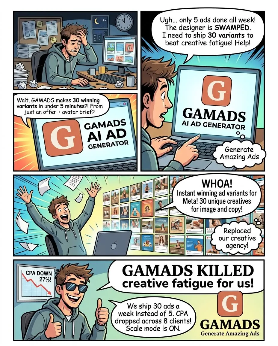 Comic strip style