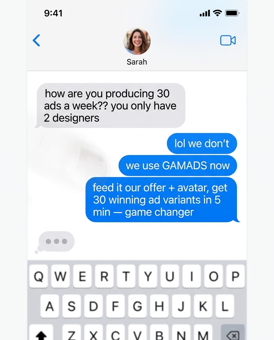 iMessage style